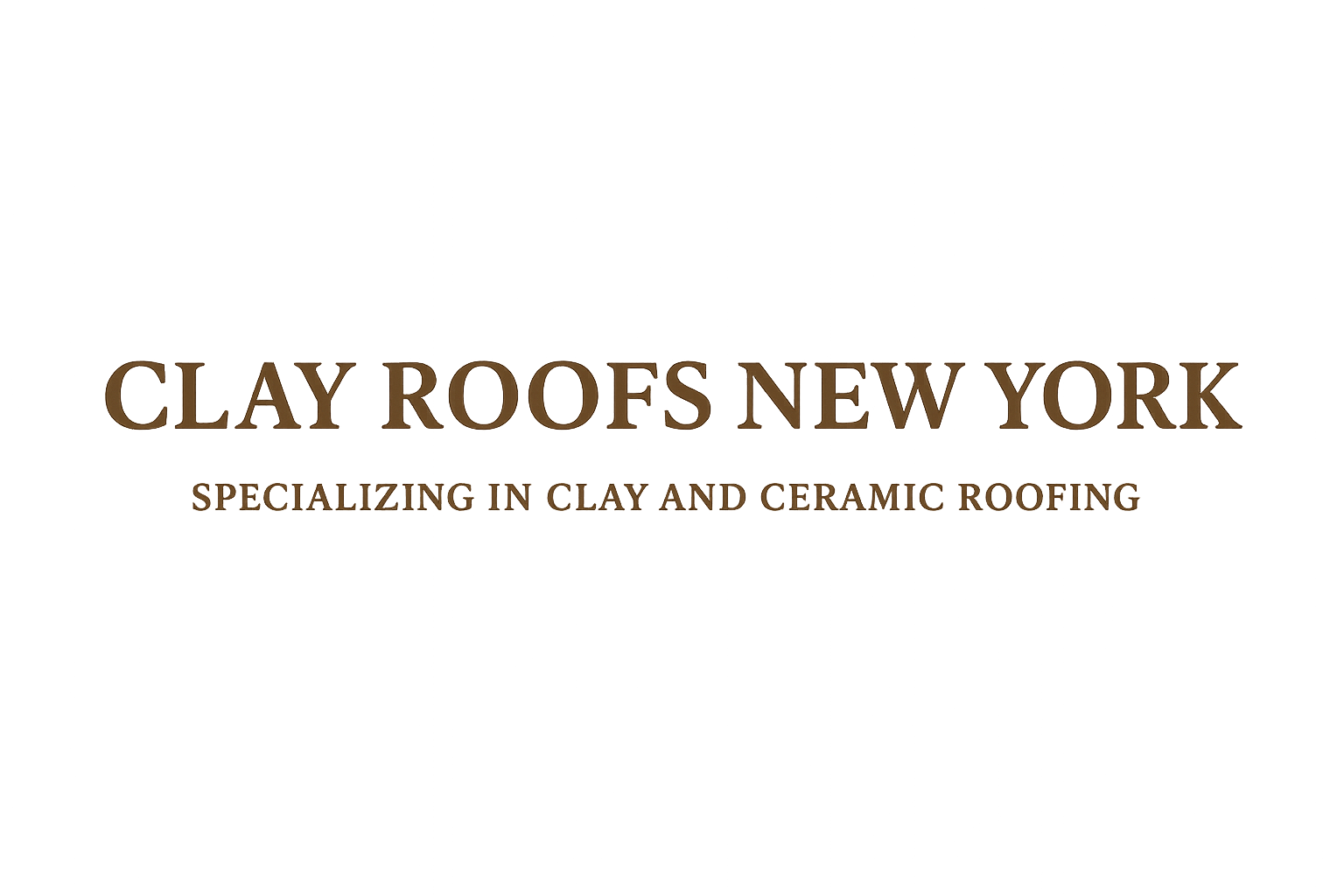 Clay Roofs New York - Specializing in Clay and Ceramic Roofing